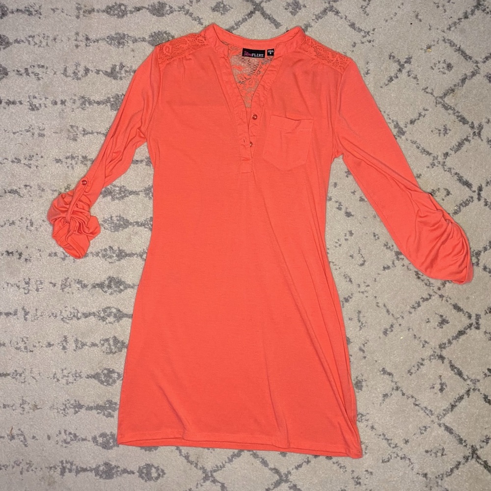 Casual sleeve dress